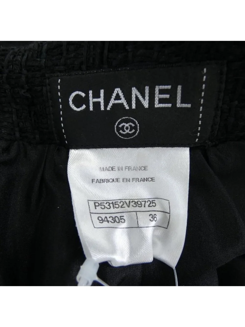 Chanel 16c Skirt Black